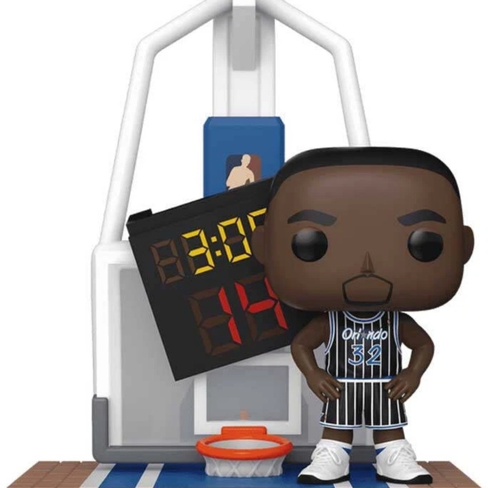 Funko Pop Orlando Basketball Figure in Black and White